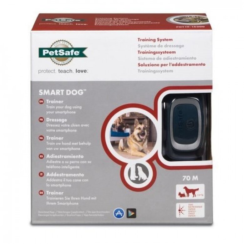 Petsafe smart dog collar de entrenamiento con bluetooth azul para