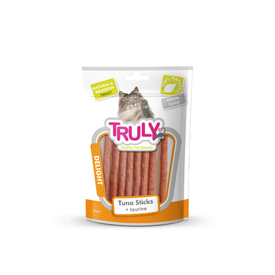 Truly Sticks de Atun y Taurina para gatos