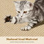 Nobleza 2 Piezas Alfombrilla Rascador para Gatos, Alfombra de Sisal, Cuerda de Sisal Natural, Rascador Gatos para Proteger Sofás y Muebles 42 X 32CM, , large indicador imagen numero 4