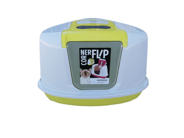 Moderna Arenero Flip Corner para gato