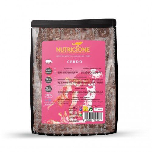 Nutricione BARF men&uacute; Cerdo para perros (Pack), , large Imagen numero 1