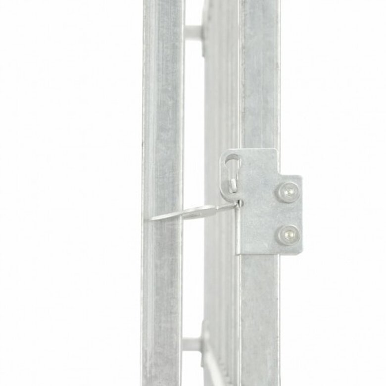Perrera con toldo protector color Plateado, , large image number null