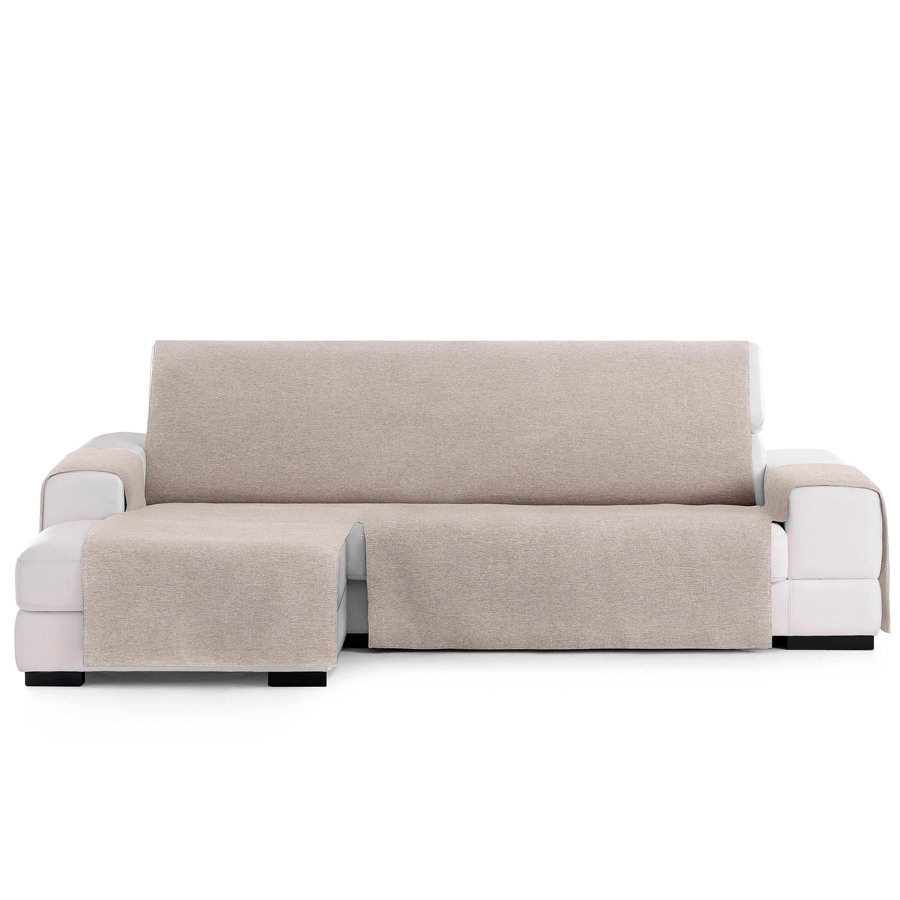 Vipalia Protector Cubre Sof&aacute; Chaise Izquierdo 290 Color Beige Modelo Brisa, , large Imagen numero 1