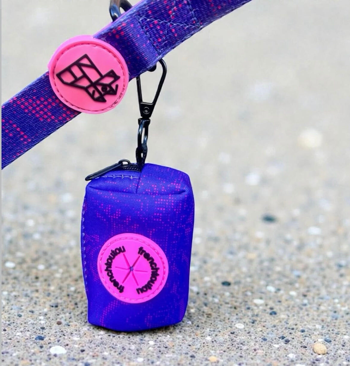 DISPENSADOR DE BOLSAS FRENCHTOUTOU MORADO, , large Imagen numero 2