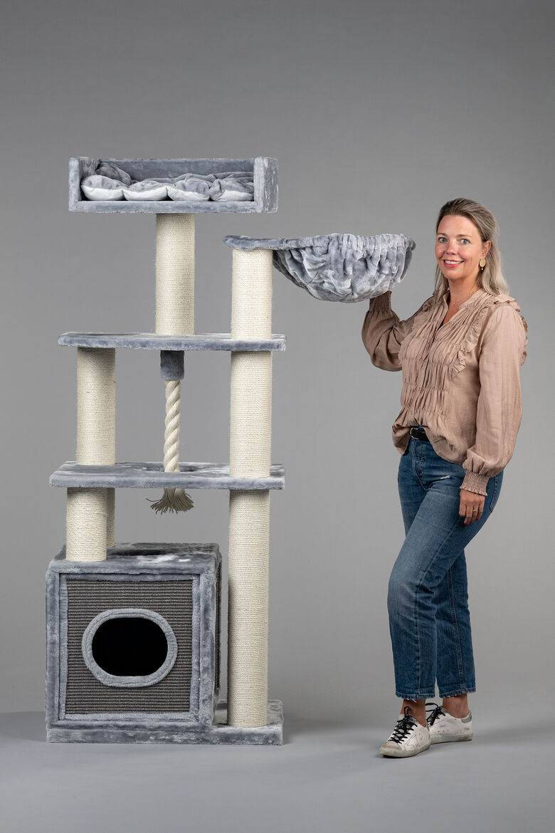 Rascador Cat Relax para gatos color Gris thumbnail
