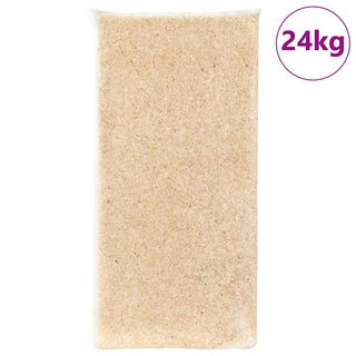 vidaXL Virutas de madera para lecho de animales  Madera blanda 24 kg