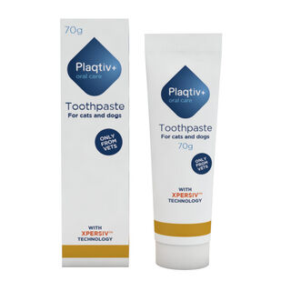 Ecuphar Plaqtiv+ pasta dentífrica para perros y gatos