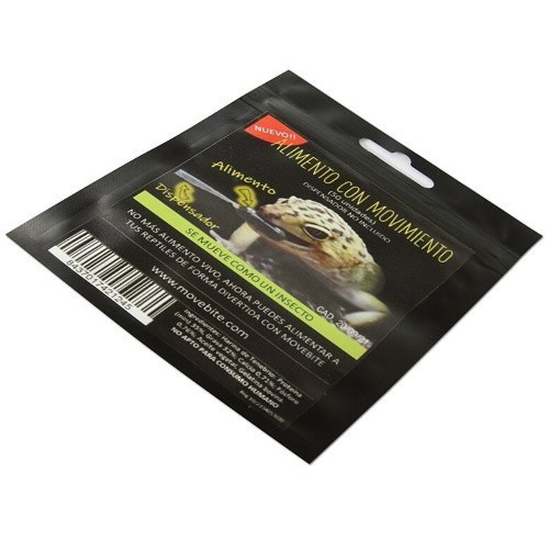Alimento Gecko Leopardo y Pogona Movebite bolsa sabor Tenebrio, , large image number null