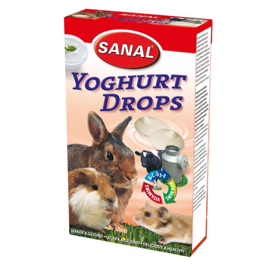 Sanal snack vitaminas DROPS YOGUR para roedores