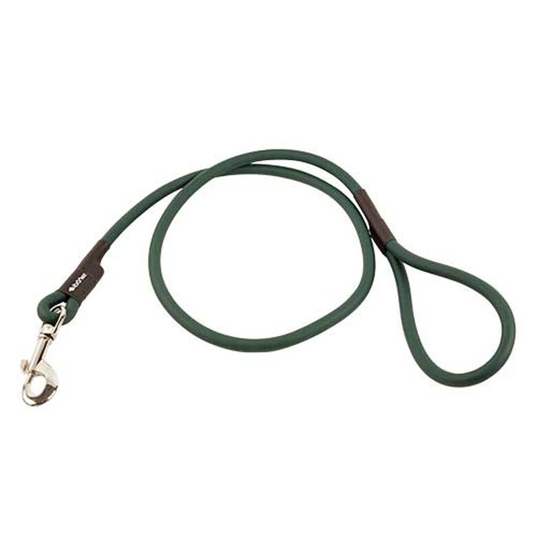 Ibañez Correa redonda de poliuretano verde para perro