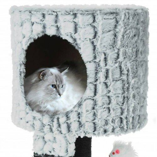 Pets Collection mueble rascador gris para gatos, , large Imagen numero 5