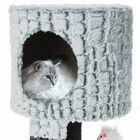 Pets Collection mueble rascador gris para gatos, , large image number null