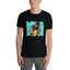 Mascochula camiseta hombre graffiti personalizada con tu mascota negra, , large indicador imagen numero 3