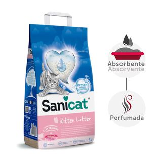 Sanicat Kitten Arena Superabsorbente para gatitos