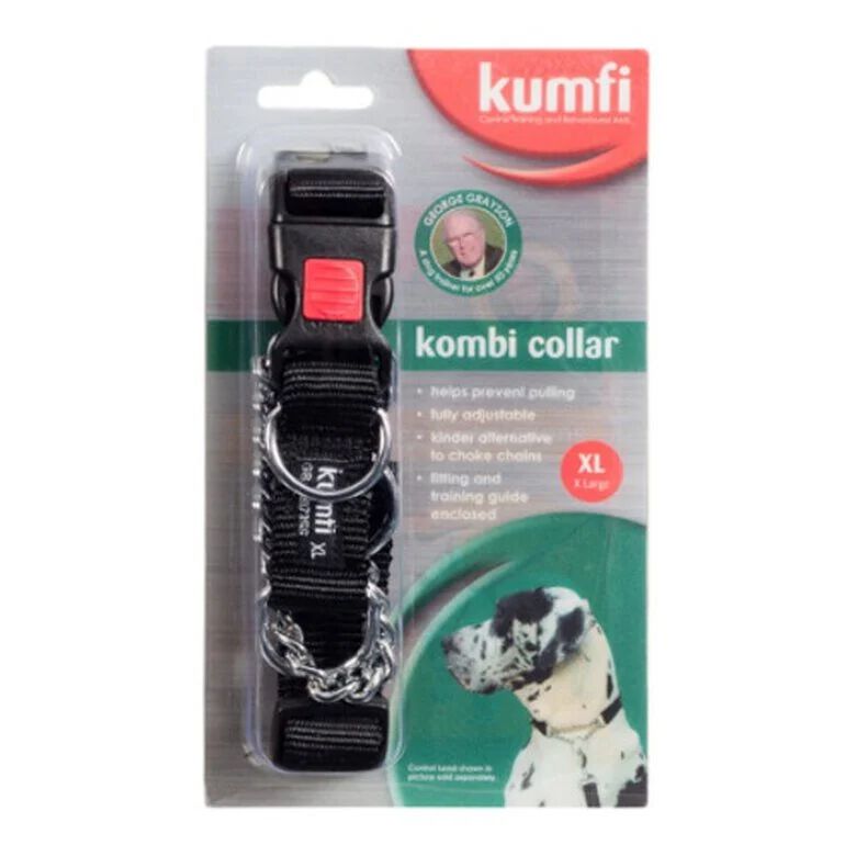Kumfi Kombi Collar anti tirones de nylon para perros Imagen numero 1