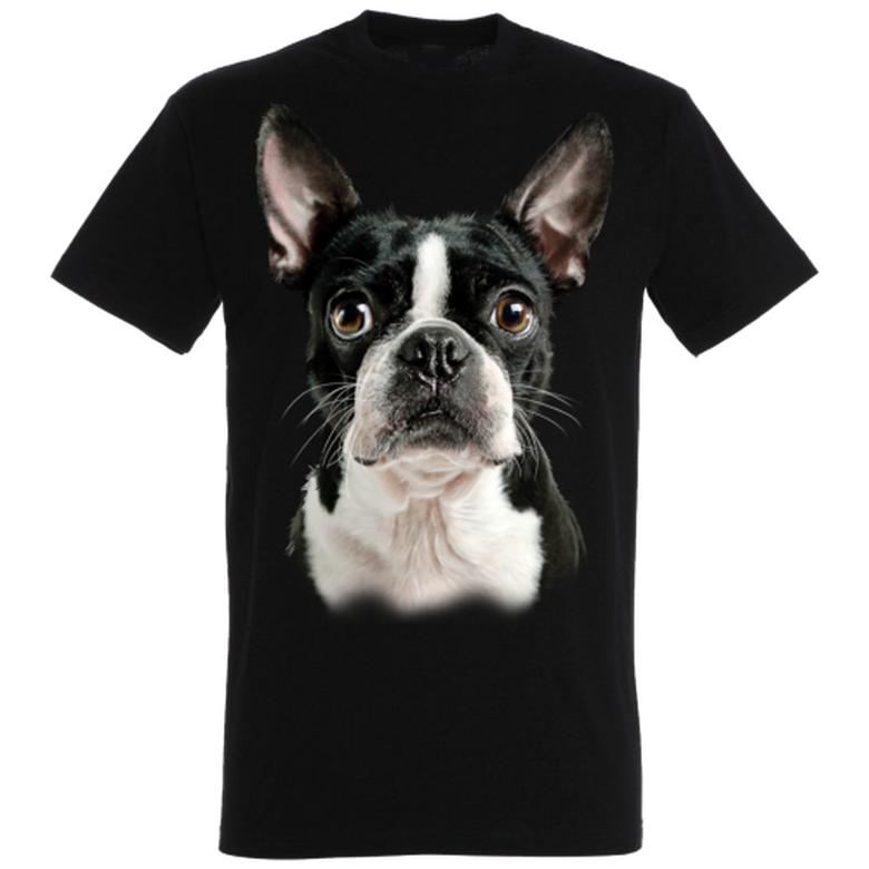 Camiseta Boston Terrier color Negro, , large image number null