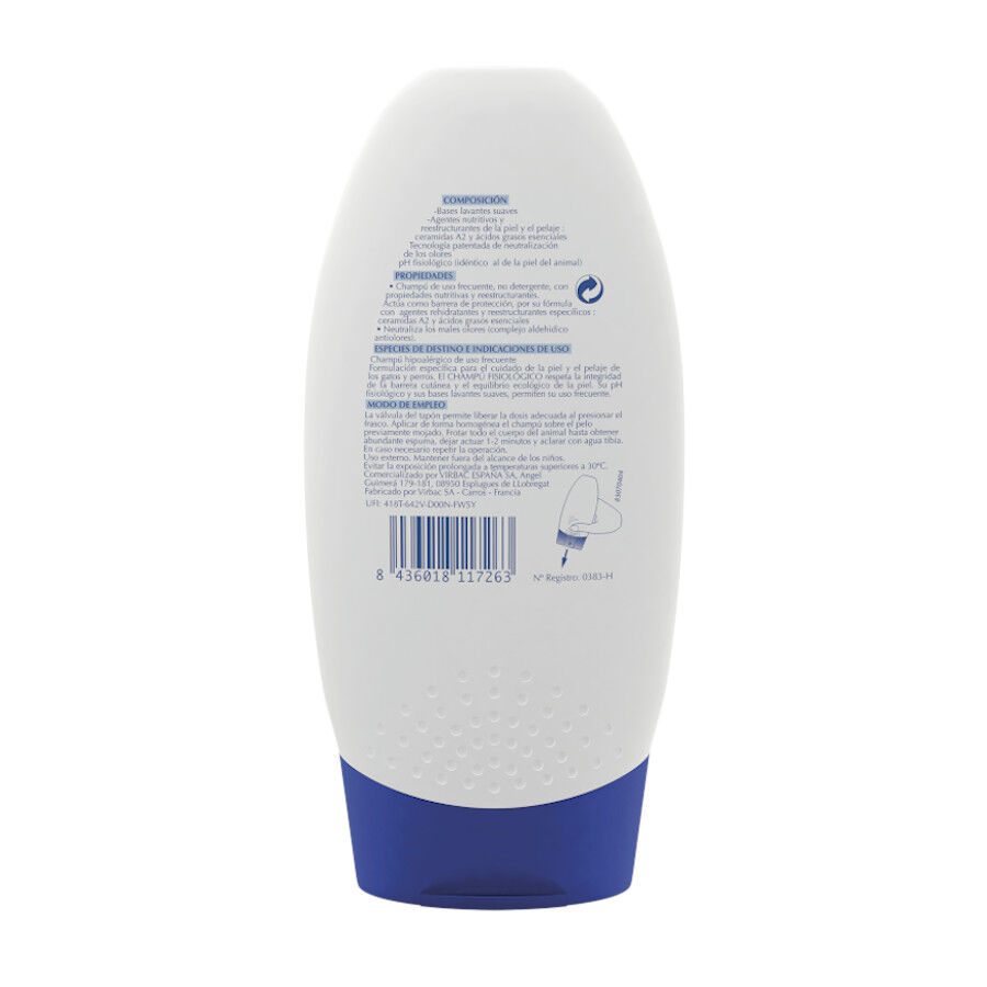 Virbac Champ&uacute; Fisiol&oacute;gico para perros y gatos, , large Imagen numero 2