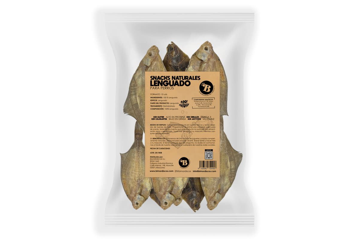BIMORDISCOS Lenguados - Pescado para Perros y Gatos - 10 uds., , large Imagen numero 3