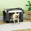 PawHut Transportín para Mascotas Gris, , large indicador imagen numero 2