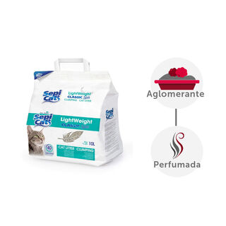 Sepicat LightWeight Classic Spa arena aglomerante ligera para gatos