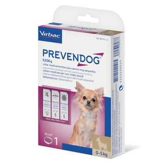 Virbac Prevendog collar antiparasitario para perros pequeños