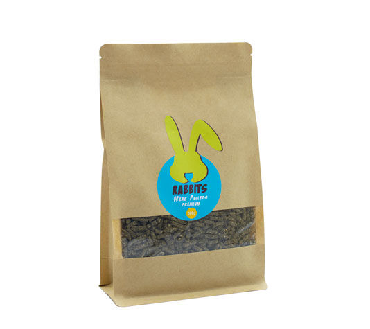 Herb Pellet Premium para Conejos &ndash; 500g - Pienso Completo y Natural para Roedores (Conejos, cobayas..) - Alimento Completo elaborado a Base de Plantas, , large Imagen numero 2
