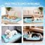 Nobleza Manta Refrescante con Almohada Cervical para Perros y Gatos &ndash; Gel Auto-refrescante sin Agua, Tela Oxford 300D Antidesgarro, 65x50 &ndash; Azul Claro, , large indicador imagen numero 5