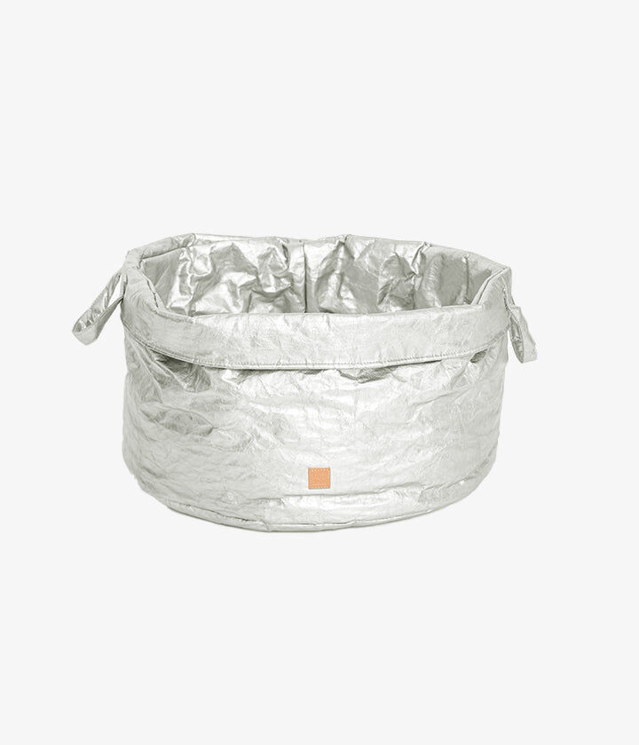 Pet and Co Cesta Resistente Al Agua y Durable Papel Plateado Louis - Perros y Gatos, , large Imagen numero 3