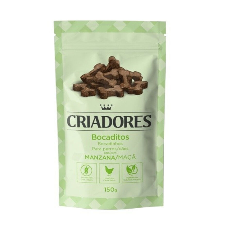 150 g Criadores bocaditos de manzana para perros, , large Imagen numero 1