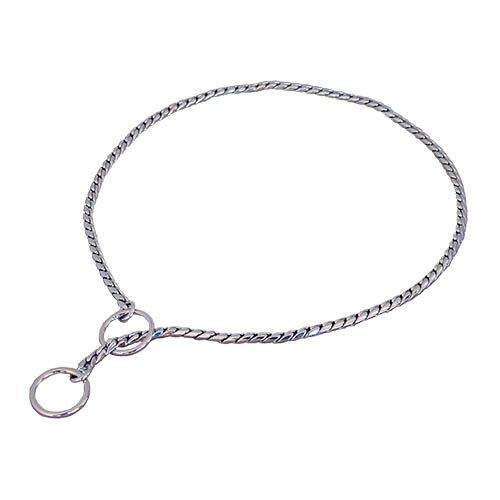 Ibañez Collar estilizante cromado plateado para perros thumbnail