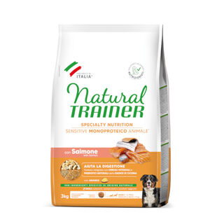Natural Trainer Adult MediumyMaxi Sensitive Salmón pienso para perros