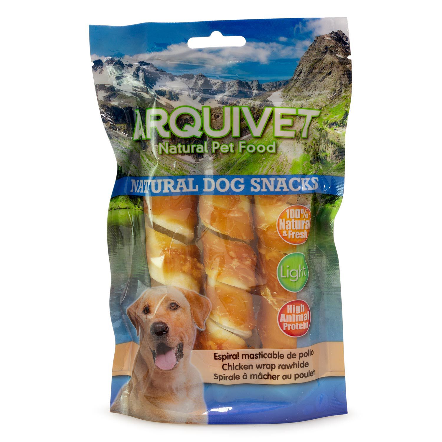 Espiral masticable pollo - Snacks naturales - 720 g, , large Imagen numero 4