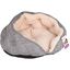 Flamingo zupo cueva con base antideslizante gris y beige para gatos, , large indicador imagen numero 3