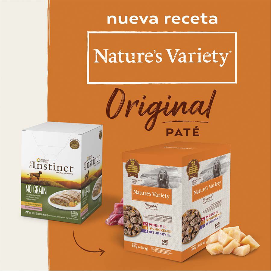 Nature&#039;s Variety Original Adult Medium Paté sobre para perros thumbnail