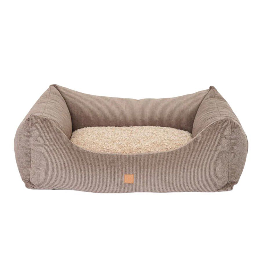 Pet and Co Cama Kingston Cord Doble Cara Marr&oacute;n - Perros, , large Imagen numero 1