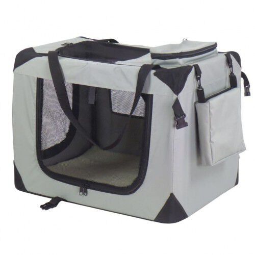 Transport&iacute;n para mascotas color Gris, , large Imagen numero 3