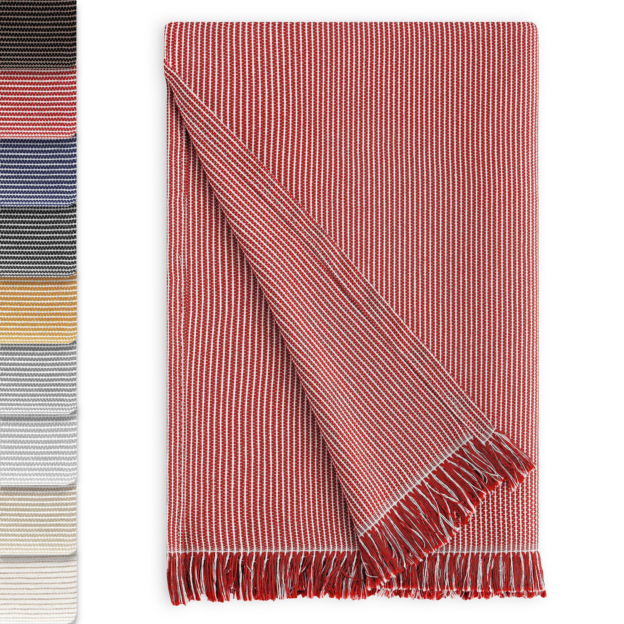 Plaid Paul Colcha Multiusos 230 x 260 cm Rojo, , large Imagen numero 1