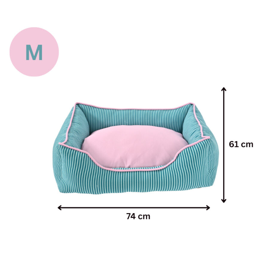 Leeby Cama Rayas Finas para perros, , large Imagen numero 6
