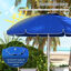 Outsunny Sombrilla de Playa Azul, , large indicador imagen numero 4