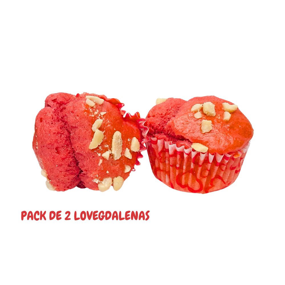 LOVEGDALENAS PACK DE 2- MAGDALENAS DE SAN VALENTIN PARA PERROS, , large Imagen numero 2