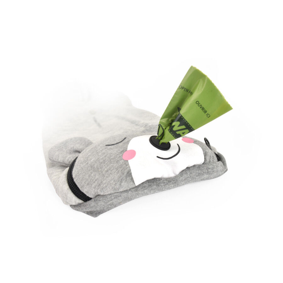 Nayeco Sudadera con Capucha y Osito Portabolsas para perros, , large Imagen numero 2