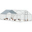 PawHut Gallinero para Exterior Plata, , large indicador imagen numero 1