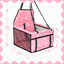 Nobleza - Refuerzo de Coche para Perros, Asiento del Coche de Seguridad para Mascotas Perro Gato Plegable Lavable Viaje Bolsas y Otra Mascota Pequeña con Cremallera Bolsillo, 40 * 34 * 25 cm, Rosa, , large indicador imagen numero 3