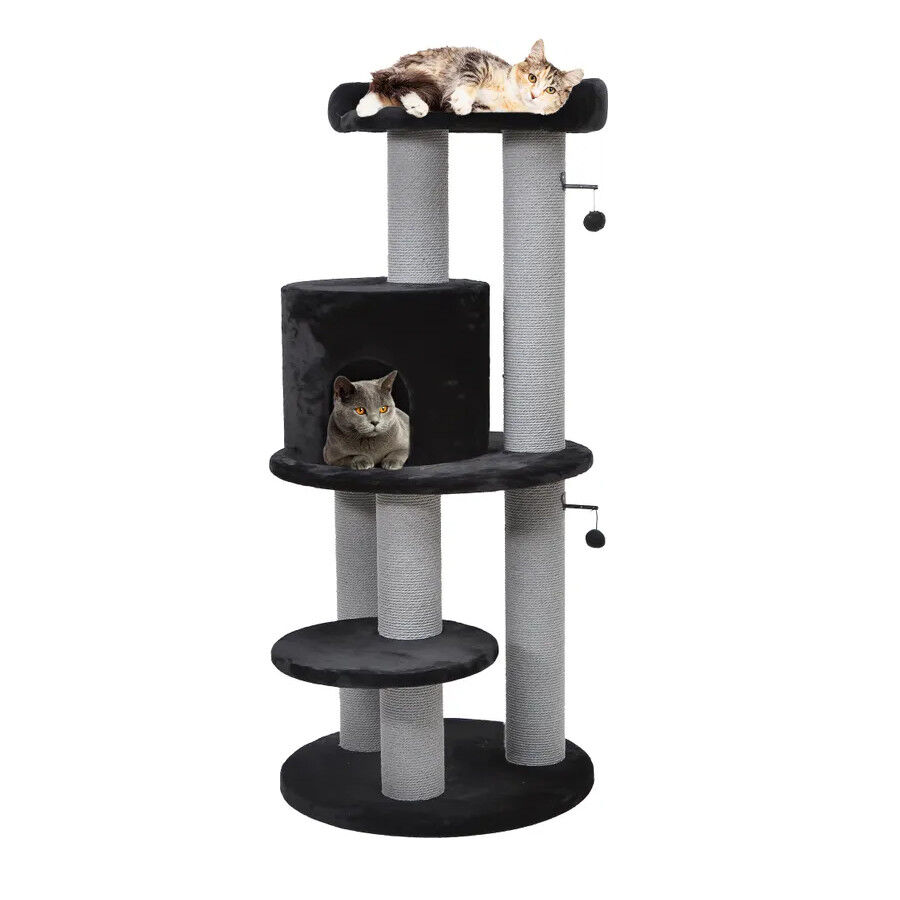 Flamingo Hattie &Aacute;rbol Rascador Negro para gatos, , large Imagen numero 1