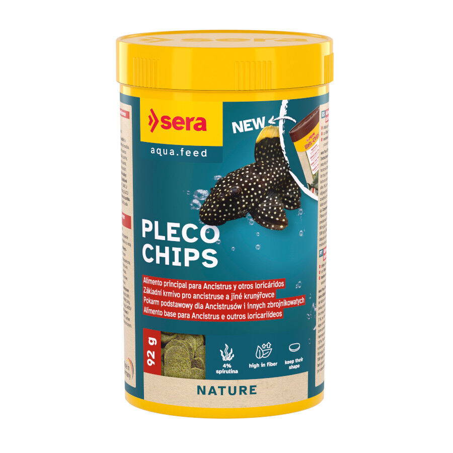 Sera Pleco-chips alimento para peces, , large Imagen numero 1