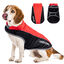 Nobleza Abrigo para Perro Impermeable, Chaquetas Abrigada de Invierno para Perros Mediano Grande, Ropa Reflectante para Perros, Chaleco para Perros Resistente al Viento (Rojo, XXL), , large indicador imagen numero 1
