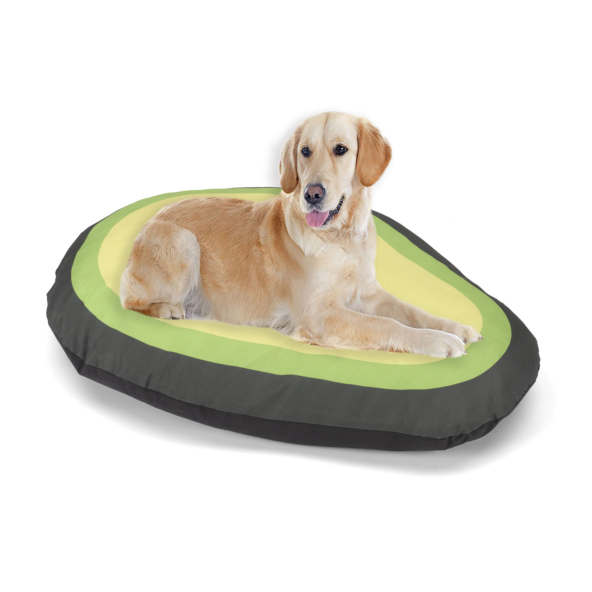 Colchoneta para Perros: Cama Perros Suave y C&oacute;moda Forma Aguacate, Lavable, Ideal para Descanso y Sue&ntilde;o - Cuna Perros Hecha en Espa&ntilde;a, , large Imagen numero 1