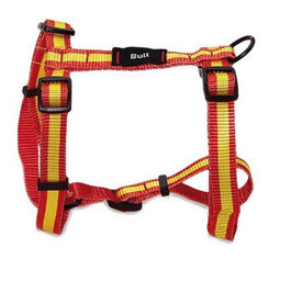 Arnés España para perros color Rojo y Amarillo