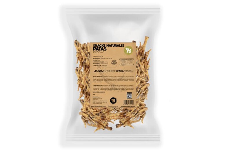 BIMORDISCOS Patas de pollo para perros y gatos