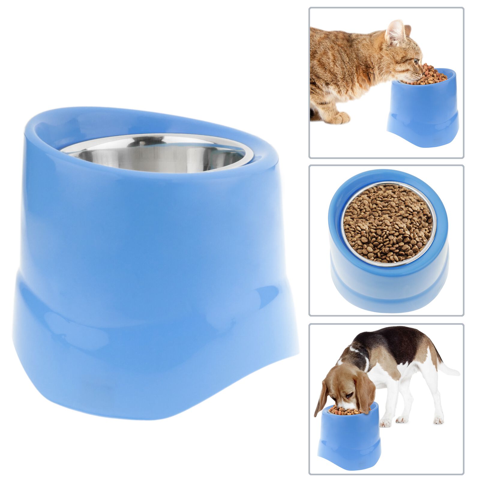 Cuenco elevado para perros y gatos 14 cm, , large Imagen numero 2